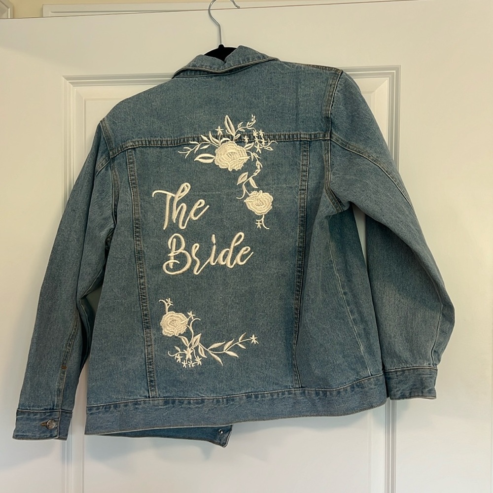 Bridal Denim Jean Jacket “The Bride”